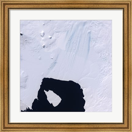 Framed Pine Island Glacier Print