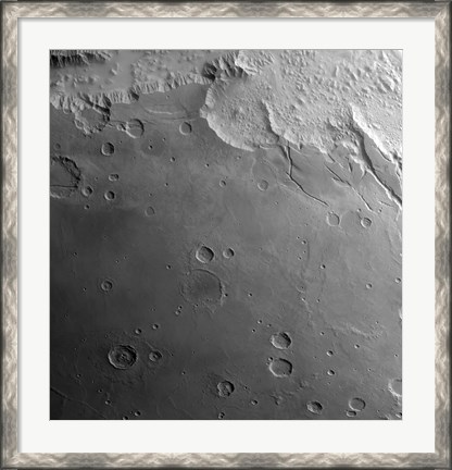 Framed Surface of Mars Print