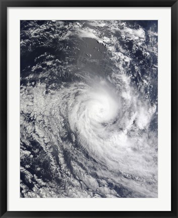 Framed Tropical Cyclone Ilsa Print