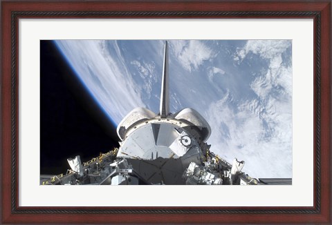 Framed Logistics Module for the Japanese Kibo Laboratory in Space Shuttle Endeavour&#39;s Payload Bay Print