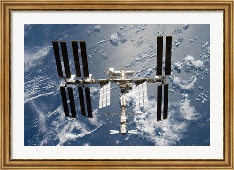 Framed International Space Station 4 Print