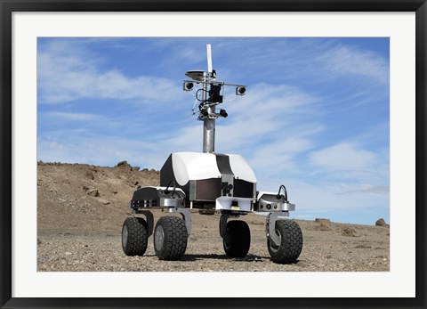 Framed K-10 Rover Black Print