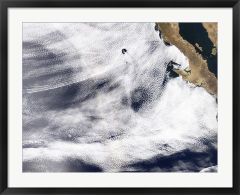 Framed Glory over the Pacific Ocean Print