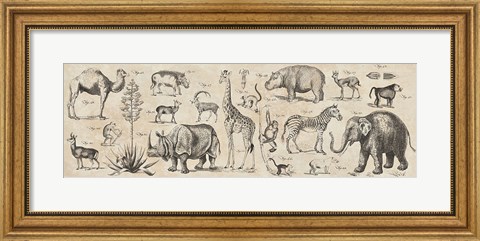 Framed Wild Africa Print
