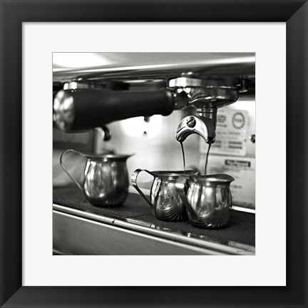 Framed Coffeehouse II Print