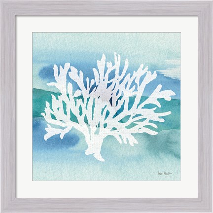 Framed Sea Life Coral II Print