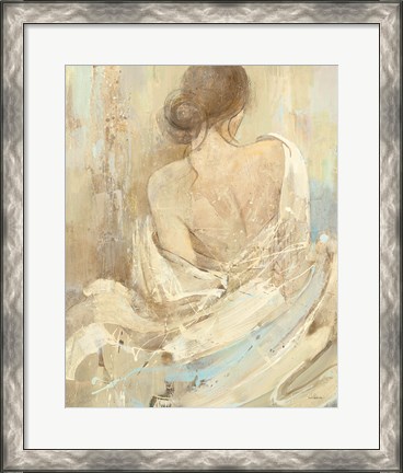 Framed Abstract Figure Study I Print