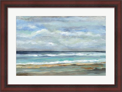 Framed Seashore Print
