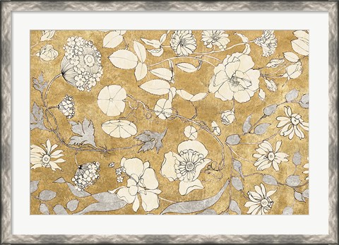 Framed Floral Joy II Print
