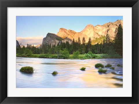 Framed Bridal Falls, Yosemite, California, Print