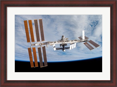 Framed International Space Station 5 Print