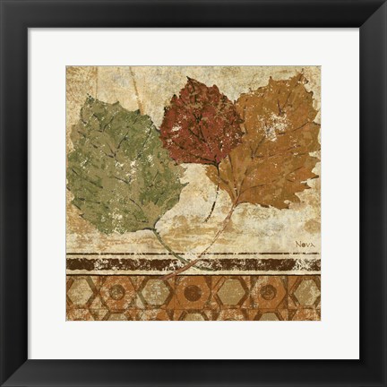 Framed Golden Autumn II Print