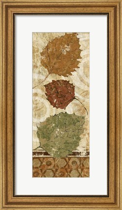 Framed Golden Autumn Panel II Print