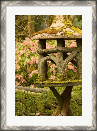 Framed British Columbia, Butchart Gardens Japanese gardens Print