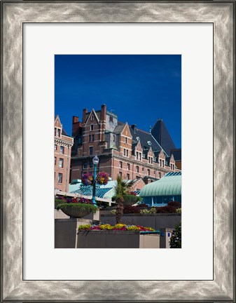 Framed British Columbia, Victoria, Historic Empress Hotel Print