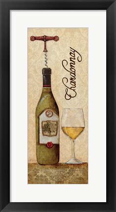 Framed Chardonnay Print