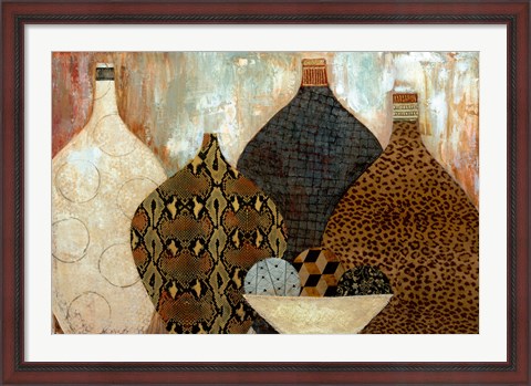 Framed Touch of Exotic Print