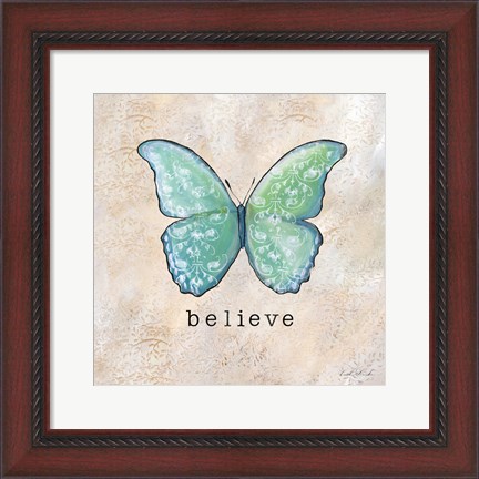 Framed Butterfly Expressions III Print