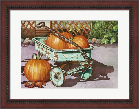 Framed October Harvest Print