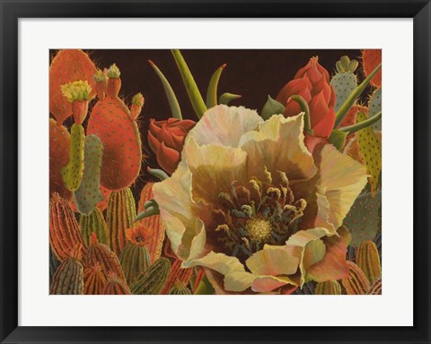 Framed Carol&#39;s Garden Print