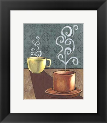 Framed Good Morning Mugs II Print