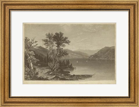 Framed Lake George Print