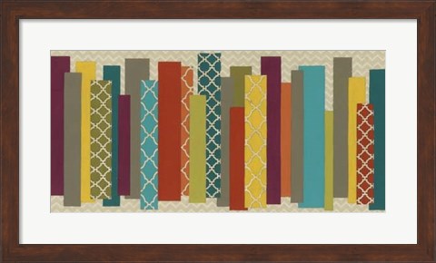 Framed Patternscape I Print