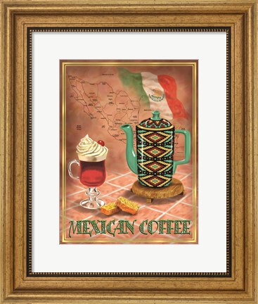 Framed Mexican Coffee Print
