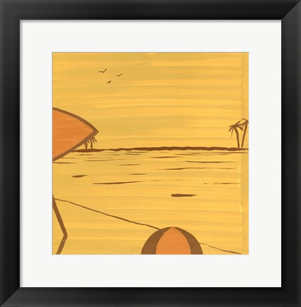 Framed Beach 22 Print