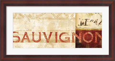 Framed Vin Sign IV Print