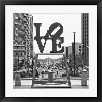 Framed LOVE Print