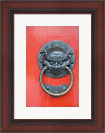 Framed Buddha Tooth Relic Temple, Singapore Print