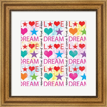 Framed Dream Love Print