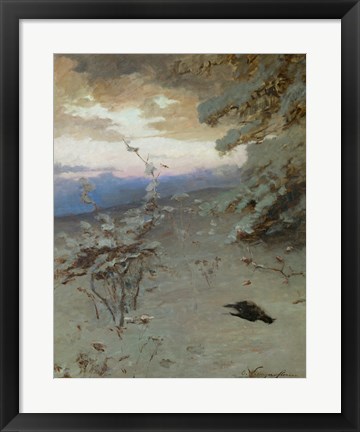 Framed Winter, c. 1905 Print