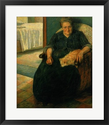 Framed Signora Virginia, c. 1905-1910 Print