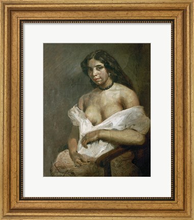 Framed Mulatto Woman Print