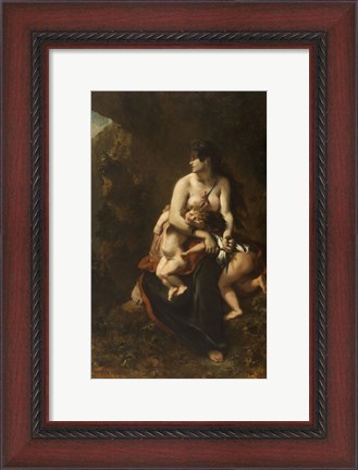 Framed Medea, 1838 Print