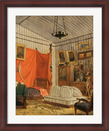 Framed Apartment of the Count of Mornay Print