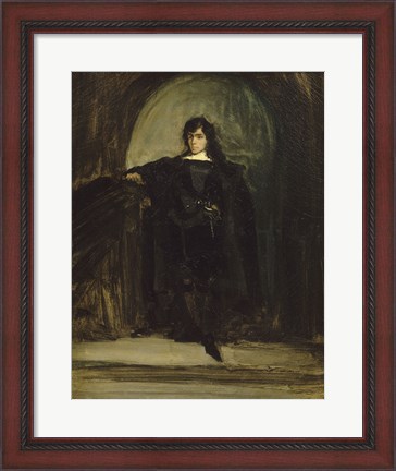 Framed Portrait of the Artist as Hamlet Print