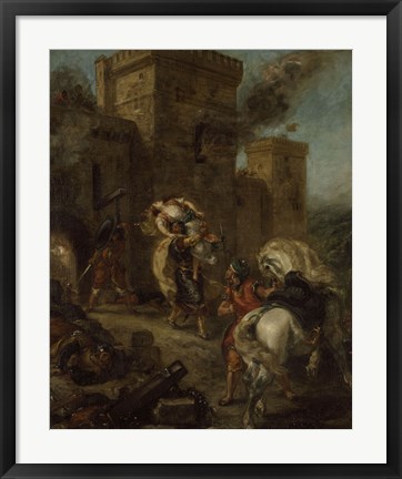Framed Abduction of Rebecca Print
