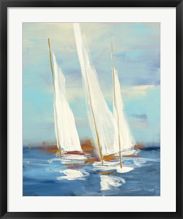 Framed Summer Regatta III Print