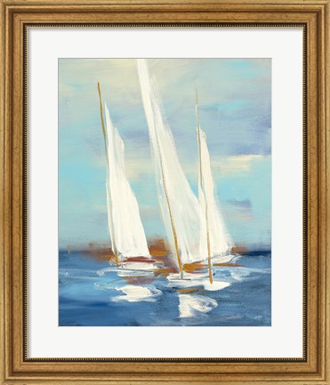 Framed Summer Regatta III Print