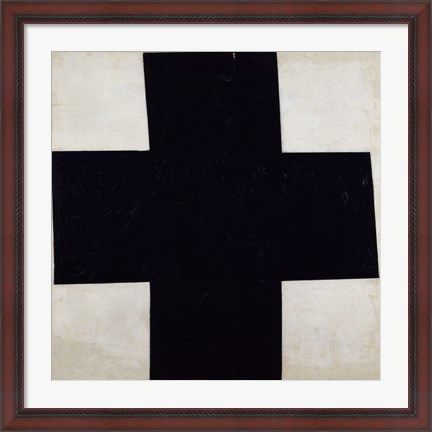 Framed Black Cross, 1915 Print
