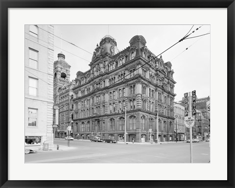 Framed Mitchell Building, 207 East Michigan Street, Milwaukee, Milwaukee County, WI Print