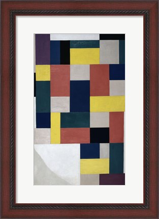 Framed Pure Painting ( Composition),  1920 Print