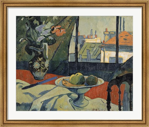 Framed Still Life: The Artist&#39;S Studio, 1891 Print