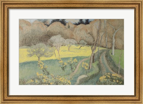 Framed Landscape, 1912 Print