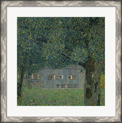 Framed Upper Austrian Farmhouse, 1914 Print