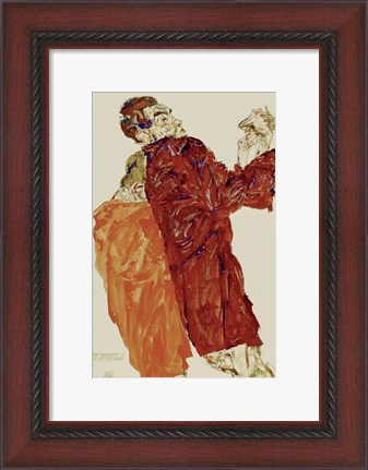 Framed Truth Unveiled, 1913 Print