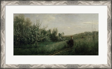 Framed Spring, 1857 Print